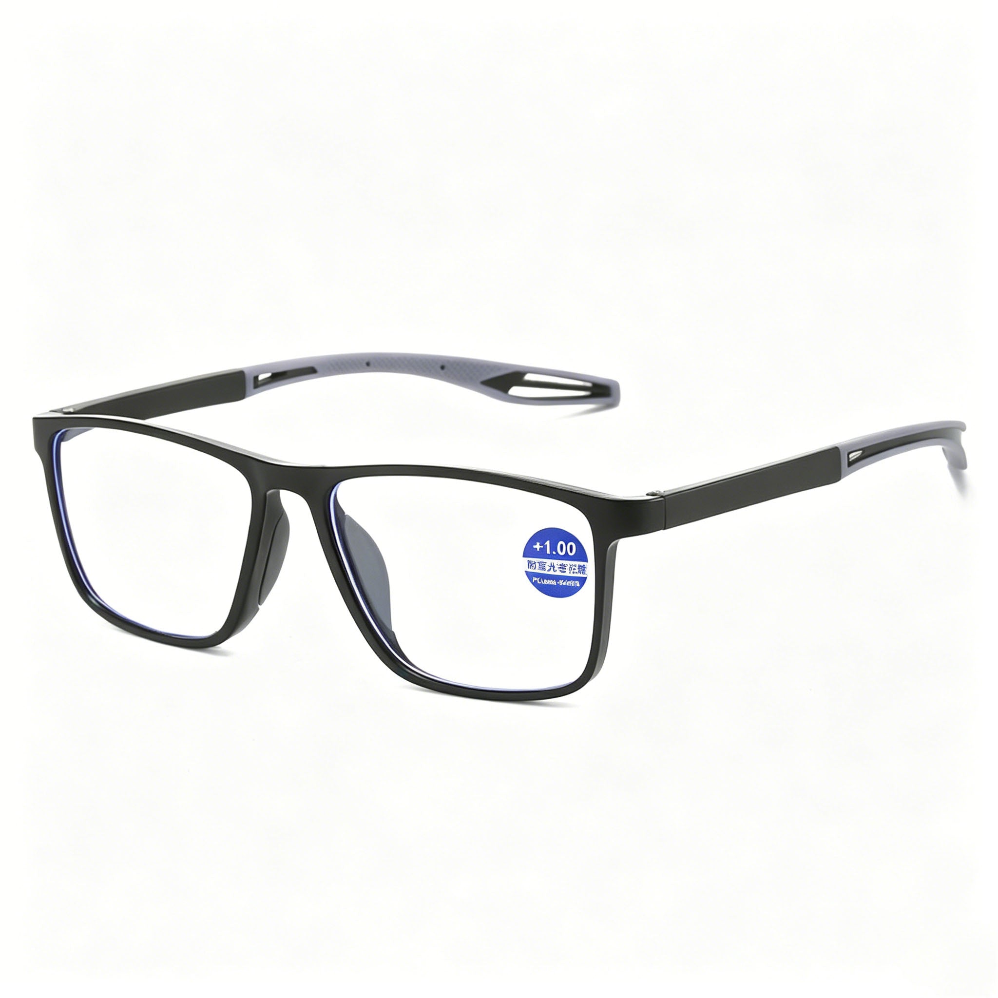 Ultra-Light, HD, Blue-Light Blocking Sports Reading Glasses — Eye Protection & Stylish Eyewear Frames