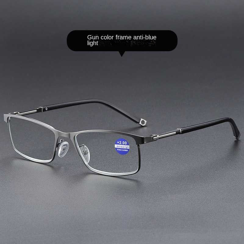 XKROOSM Dual-Zone Reading Glasses – Perfect for Reading & Driving, Blue Light Shield, Auto-Darkening Lenses