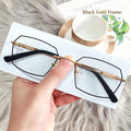 Ultra-Light Rimless Photochromic Reading Glasses for Men (Middle-Aged & Seniors) — Eye Protection, Anti-Fatigue, Frameless Cut-Edge Design, Blue Light Blocking