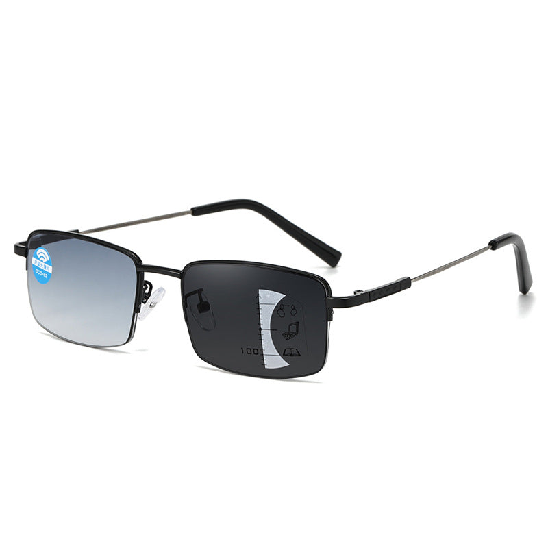 XKROOSM No-Switch Solution – One Pair for All Tasks, Blue Light Protection, Sun-Adaptive Lenses