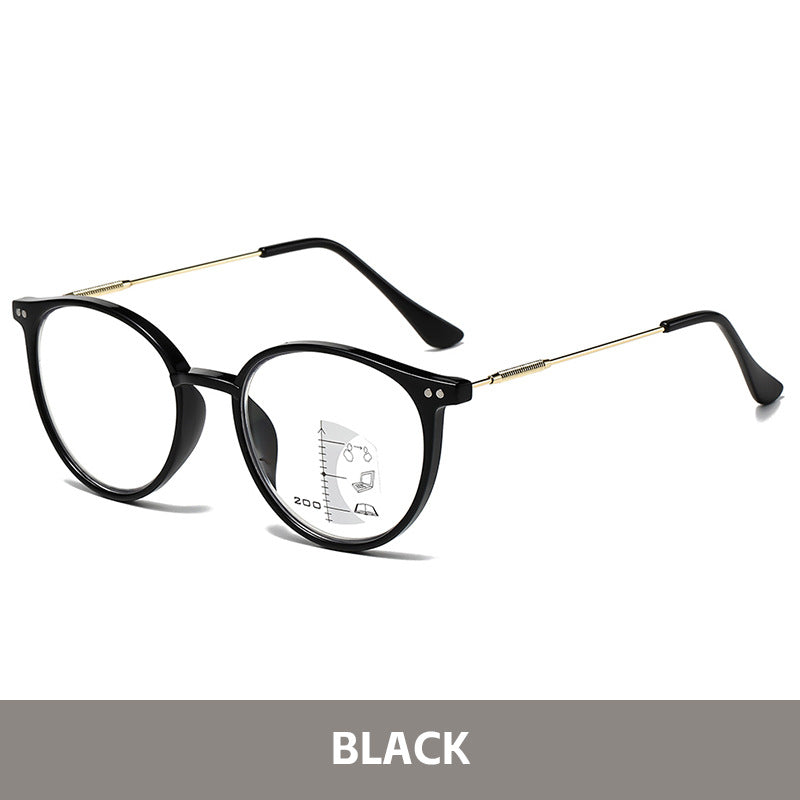 XKROOSM Eye Comfort Readers – Less Dryness, Less Strain – Blue Light Filter + Auto-Tint Lenses