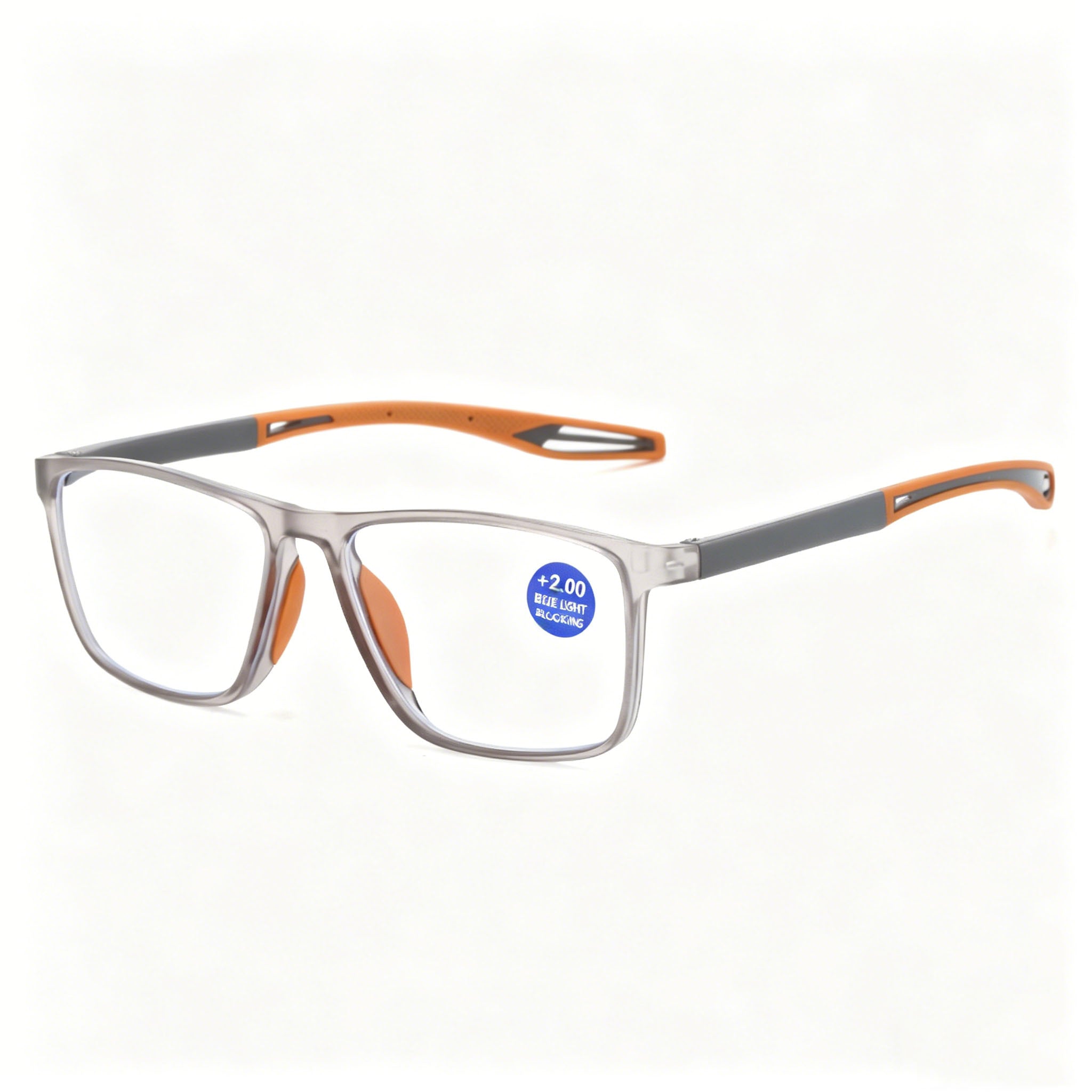Ultra-Light, HD, Blue-Light Blocking Sports Reading Glasses — Eye Protection & Stylish Eyewear Frames