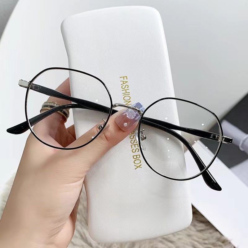 Women's Metal Anti-Blue Light Reading Glasses & Non-Prescription Eyewear — Casual Frames