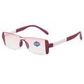 Bi-focal Anti-Blue Light Reading Glasses for Middle-Aged and Elderly People (Dual-Use: Near and Far Vision)