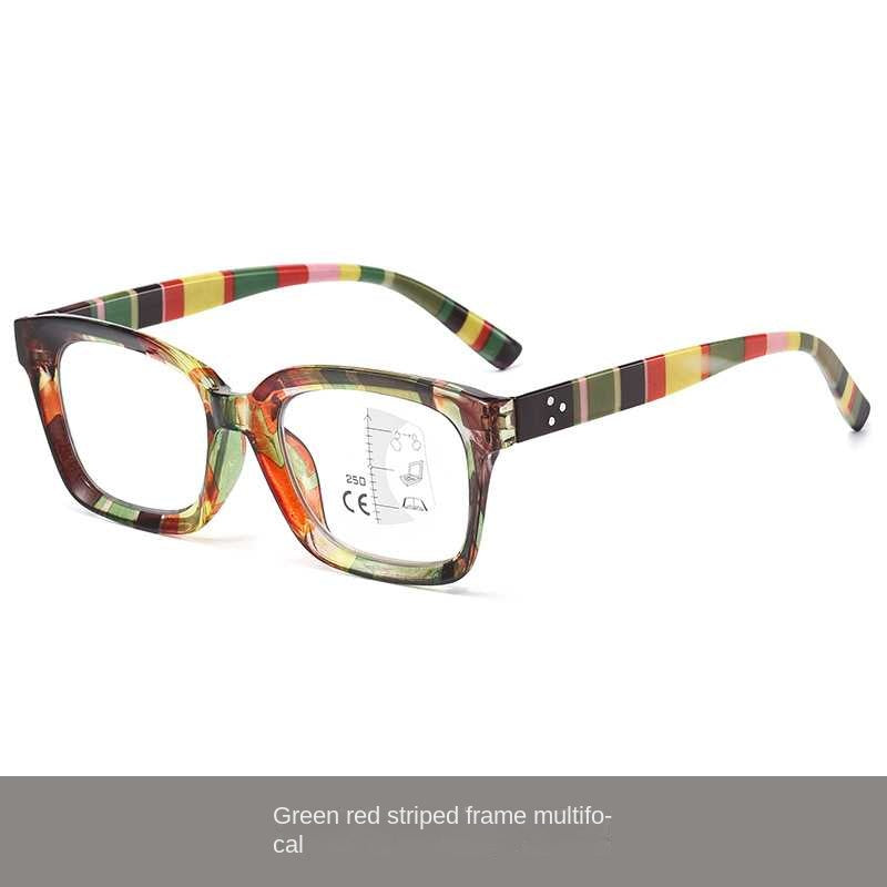 XKROOSM All-Day Adaptive Readers – Indoor Clarity, Outdoor Tint, Blue Light Protection, Multi-Focal Design